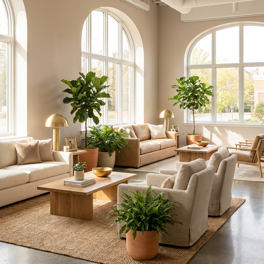 Archangel Centers Charlotte, client common area