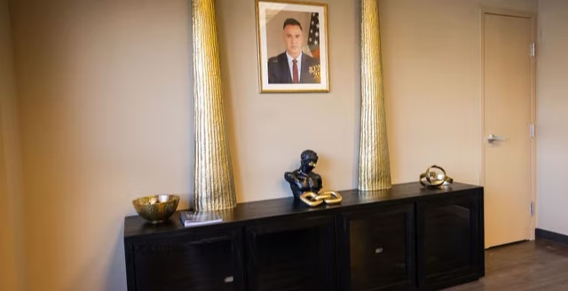 The Archangel Centers front office reception detail