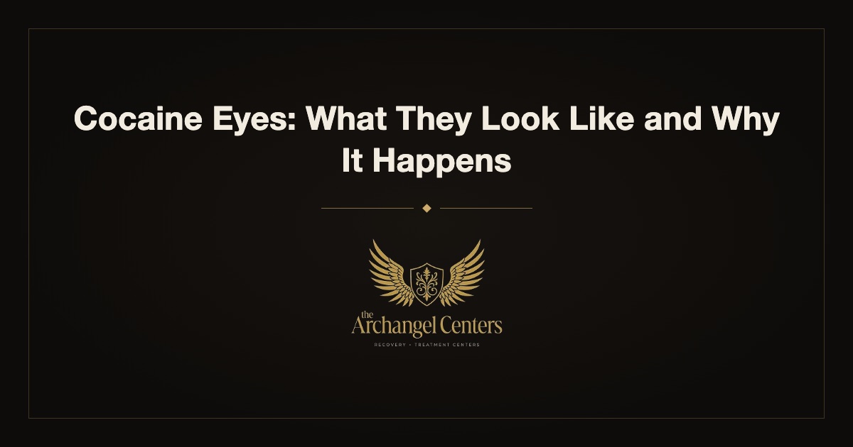 Cocaine Eyes: What They Look Like and Why It Happens — The Archangel Centers