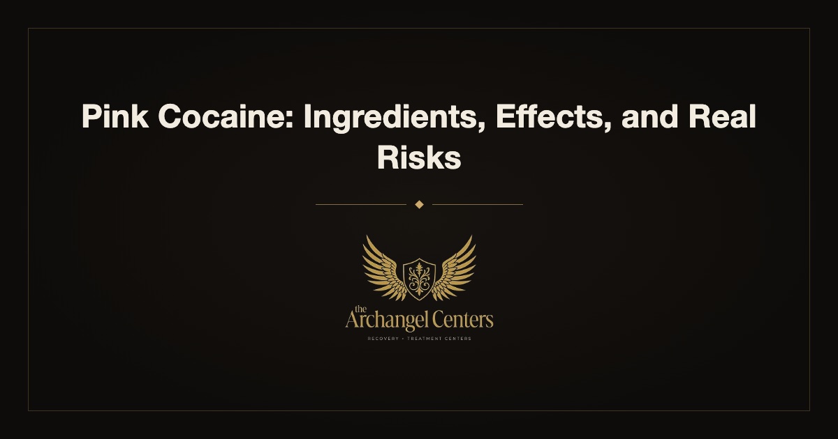 Pink Cocaine: Ingredients, Effects, and Real Risks — The Archangel Centers