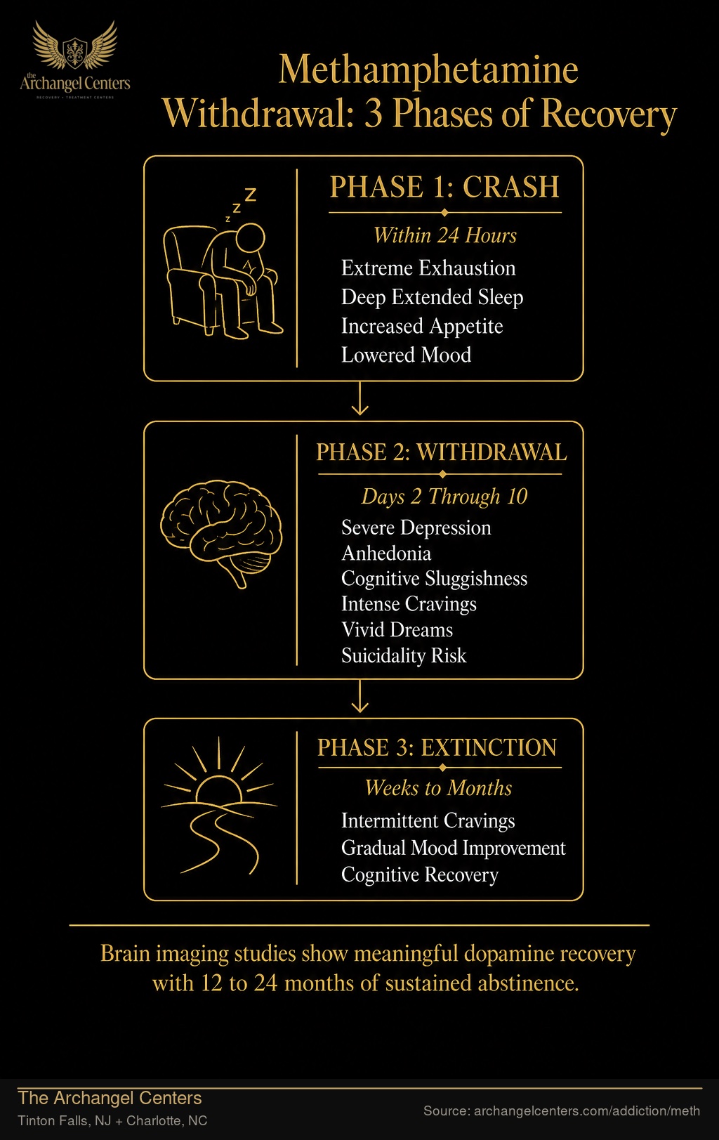 Methamphetamine Withdrawal: 3 Phases of Recovery.
