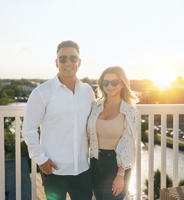 Owners Mike and Lauren Sorrentino